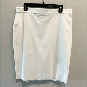 J. Crew No. 2 white pencil skirt